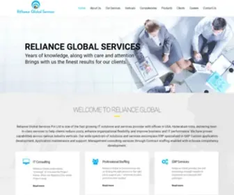 Relianceglobal.com(IT Services and Solutions) Screenshot