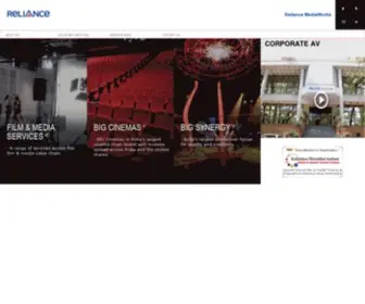 Reliancemediaworks.com(Reliance Media Works) Screenshot