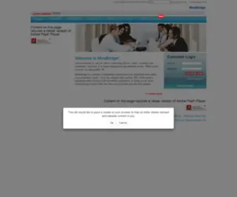 Reliancemindbridge.com(Reliance MindBridge offers to best conferencing services. MindBridge) Screenshot
