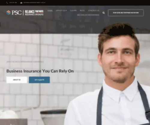 Reliancepartners.com.au(PSC Reliance Partners) Screenshot