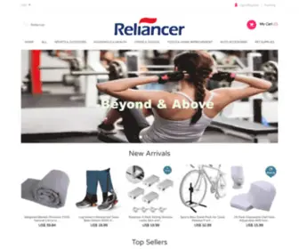 Reliancer.com(For a better life) Screenshot