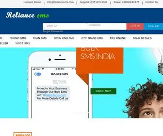 Reliancesms.com(RelianceSMS provider) Screenshot