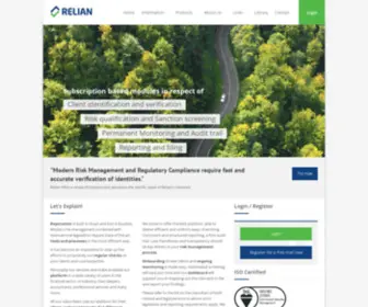 Relian.com(Reputation) Screenshot