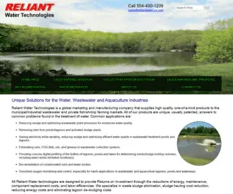 Reliantwater.us.com(Reliant Water Technologies) Screenshot