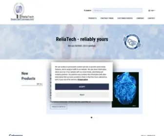 Reliatech.de(Angiogenesis) Screenshot