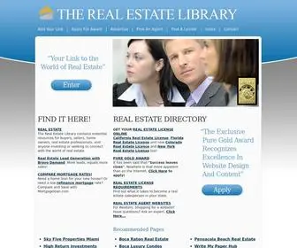 Relibrary.com(The Real Estate Library) Screenshot