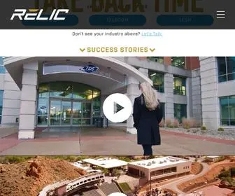 Relicagency.com(We Are Relic Agency) Screenshot