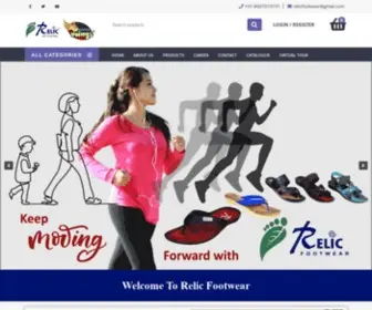 RelicFootwear.com(Since 2010) Screenshot