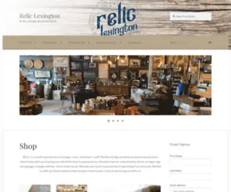 Reliclex.com(Rustic, Vintage, Reclaimed, RELIC) Screenshot