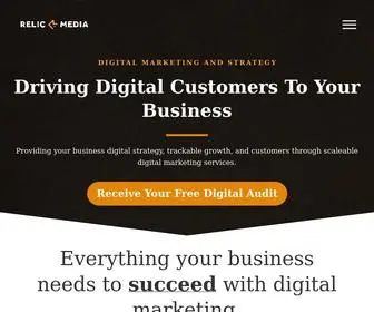Relicmediallc.com(Scalable Digital Marketing Support for Small Businesses) Screenshot
