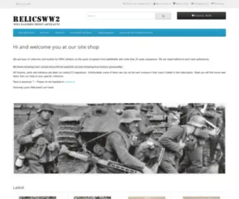 Relicsww2.com(Relics WW2) Screenshot