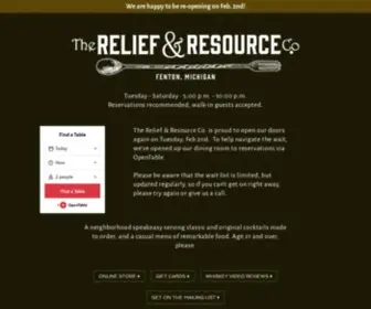 Reliefandresource.com(The Relief & Resource Co) Screenshot