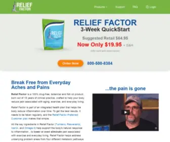 Relieffactor.com(Relief Factor) Screenshot