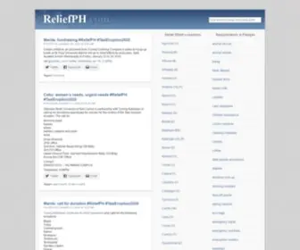 Reliefph.com(ReliefPH) Screenshot