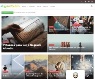 Religiaodoislam.com.br(Islam em português) Screenshot