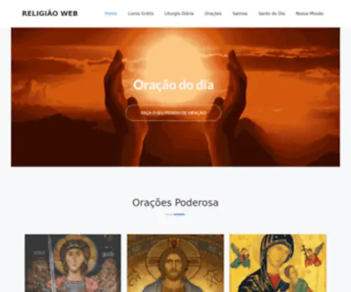 Religiaoweb.com.br(Religião Web) Screenshot
