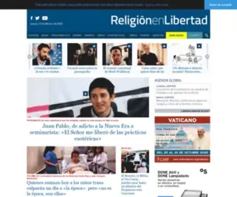 Religionenlibertad.com(Religión en Libertad) Screenshot