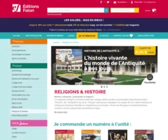 Religions-Histoire.com(Magazine de religions et d'histoire) Screenshot