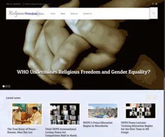 Religiousfreedomnews.com(Religious Freedom News) Screenshot