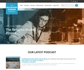 Religiousstudiesproject.com(The Religious Studies Project) Screenshot
