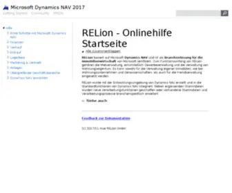 Relion-Help.com(Die Immobiliensoftware) Screenshot