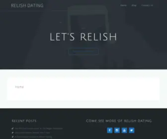 Relishdating.com(RELISH DATING) Screenshot