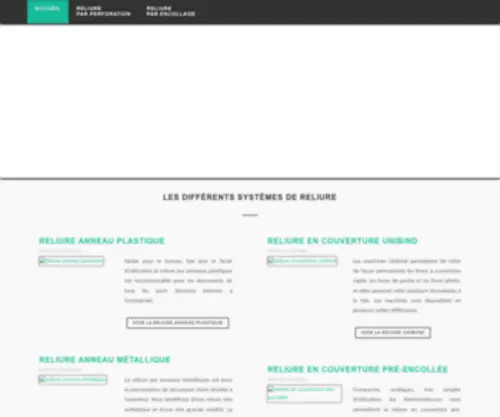 Reliure.info(Systèmes) Screenshot