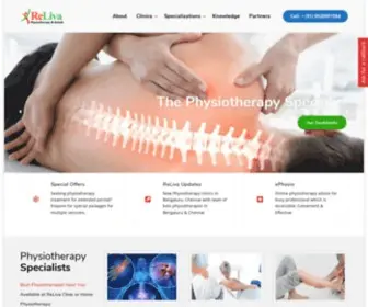 Reliva.in(The Physiotherapy Specialist) Screenshot