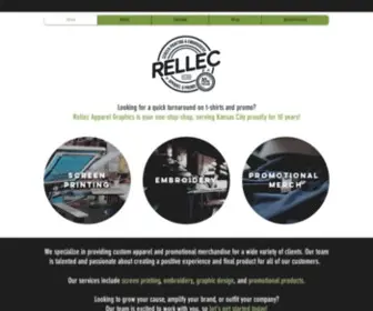 Rellec.com(Screen Printing) Screenshot