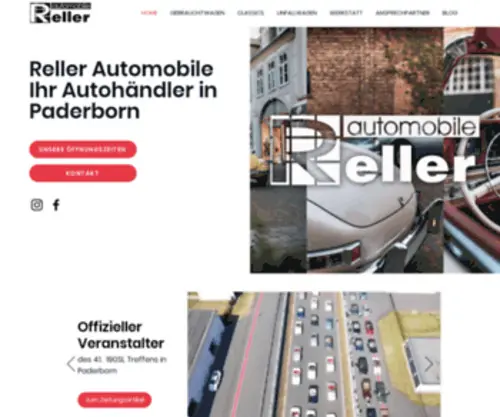 Reller-Automobile.de(Reller Automobile) Screenshot