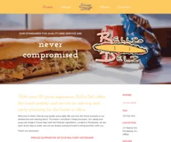 Rellisdeli.com(Relli's Deli) Screenshot