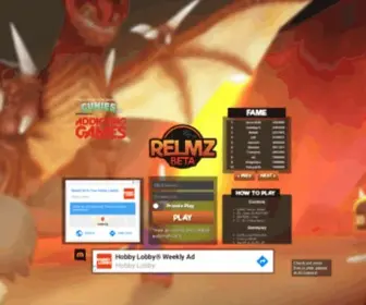 Relmz.io(Play Free Online Fantasy RPG) Screenshot