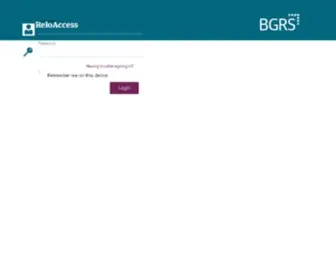 Reloaccess.com(Bgrs maintenance notification) Screenshot