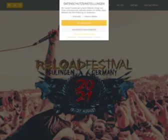 Reload-Festival.de(Reload Festival) Screenshot