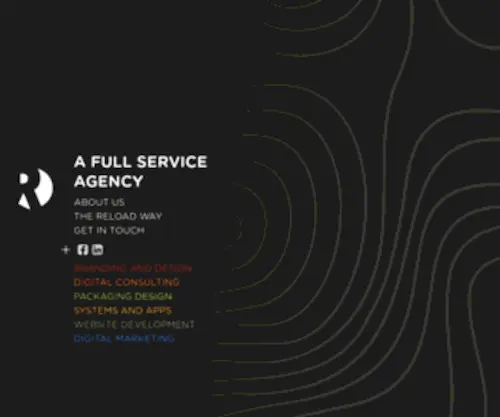 Reload.co.za(Full service design and digital advertising agency) Screenshot