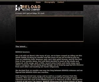 Reloadrecordcompany.com(Reload Record Company) Screenshot