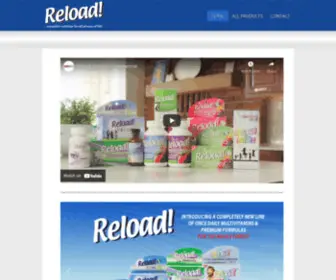 Reloadvitamins.com(Reload Vitamin Formulas) Screenshot