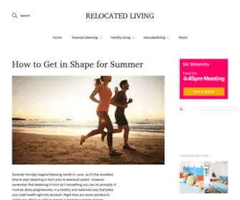 Relocatedlivlng.com(RELOCATED LIVING) Screenshot