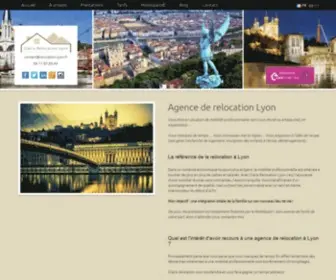 Relocation-Lyon.fr(Claire Relocation Lyon) Screenshot
