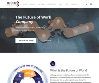 Reloconnect.com(Creating Modern Workplaces and Facilities that Inspire) Screenshot