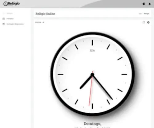 Relogio.online(App relógio) Screenshot