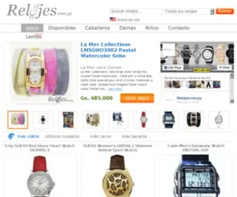 Relojes.com.py(Relojes originales al mejor precio) Screenshot