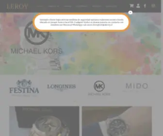 Relojesleroy.cl(Alta Relojería) Screenshot