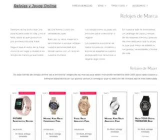 Relojesyjoyas.online(Comprar joyas y relojes de marca Online) Screenshot