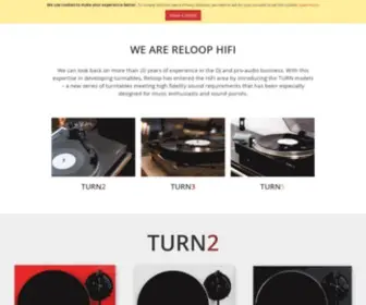 Reloop-Hifi.com(Reloop HiFi) Screenshot