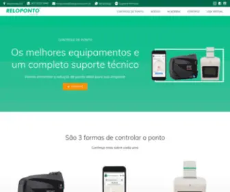 Reloponto.com.br(Controle de Ponto e Acesso) Screenshot