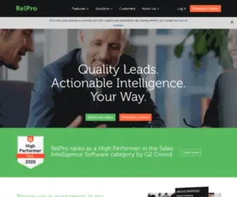 Relpro.com(Quality Leads) Screenshot