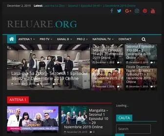 Reluare.org(Vezi in reluare emisiuni si seriale TV) Screenshot