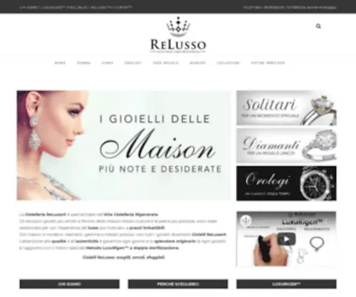 Relusso.com(Relusso) Screenshot