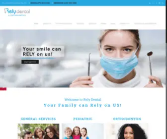 Relydental.com(Rely Dental) Screenshot